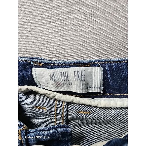 We The Free Womens Denim Skirt Size 26 Micro Mini Bare Back 90s Y2K‎ Concert - Picture 5 of 7
